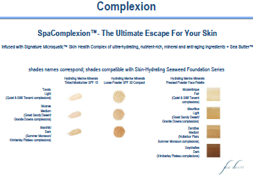 Sue Devitt Spa Complexion Skin