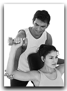 A personal trainer can help design an exercise program for you!